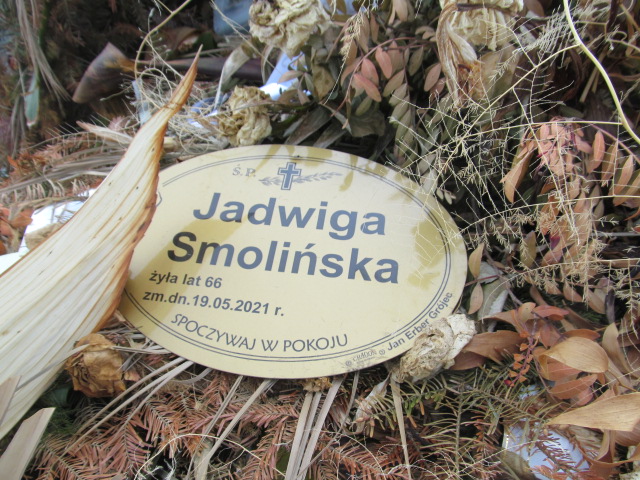 Grób Jadwiga Smolińska
