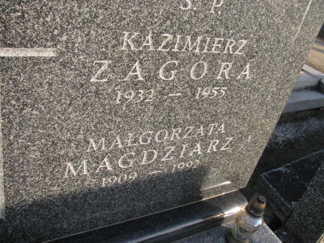 Kazimierz Zagóra 1931 Jasieniec - Grobonet - Wyszukiwarka osób pochowanych