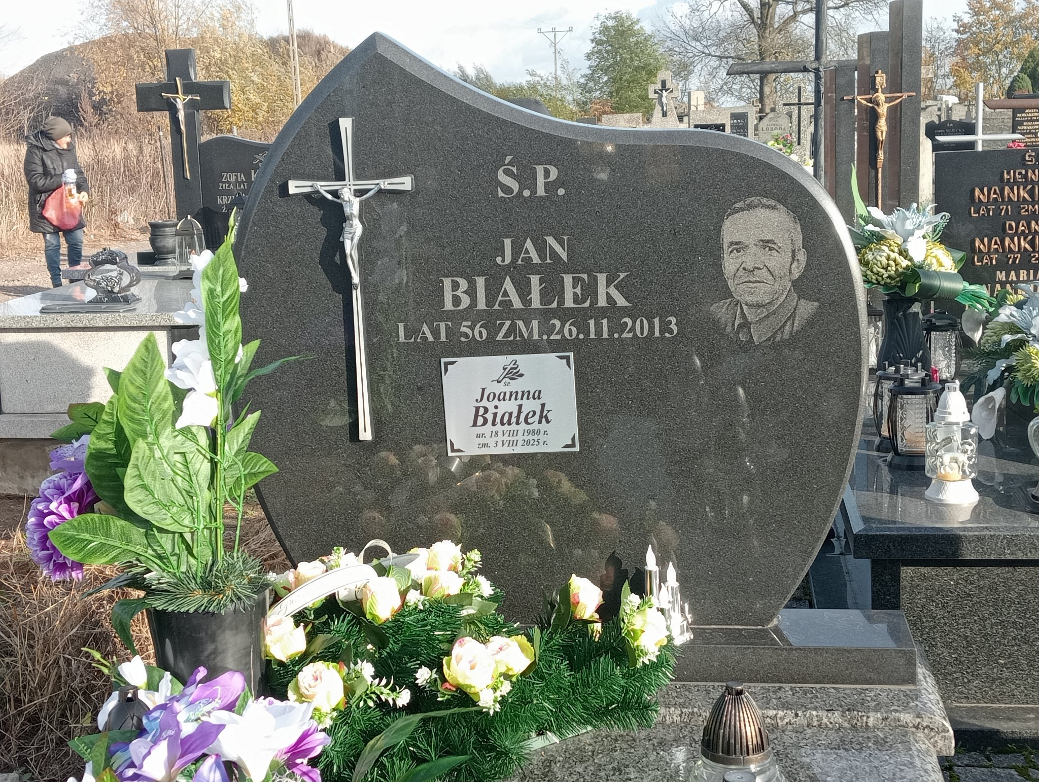 Jan Mieczysław Białek 1956 Jasieniec - Grobonet - Wyszukiwarka osób pochowanych