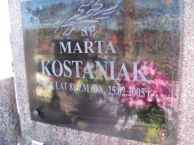 Jan Kostaniak 1918 Jasieniec - Grobonet - Wyszukiwarka osób pochowanych