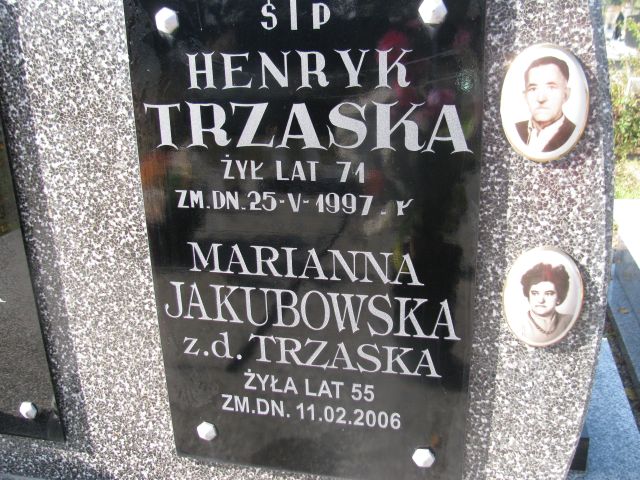 Henryk Trzaska 1926 Jasieniec - Grobonet - Wyszukiwarka osób pochowanych