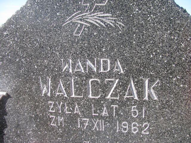 Alodia Wanda Walczak Jasieniec - Grobonet - Wyszukiwarka osób pochowanych