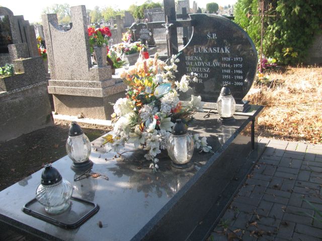 Grób Tadeusz Kazimierz Łukasiak