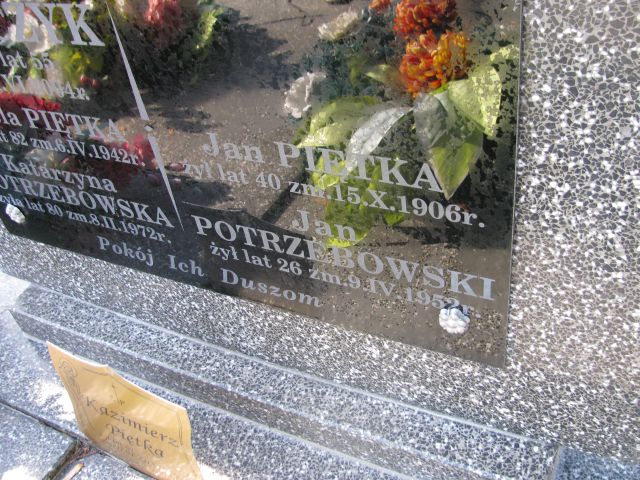 Aniela Piętka Jasieniec - Grobonet - Wyszukiwarka osób pochowanych