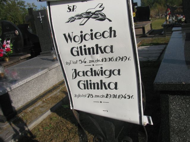 Wojciech Glinka Jasieniec - Grobonet - Wyszukiwarka osób pochowanych