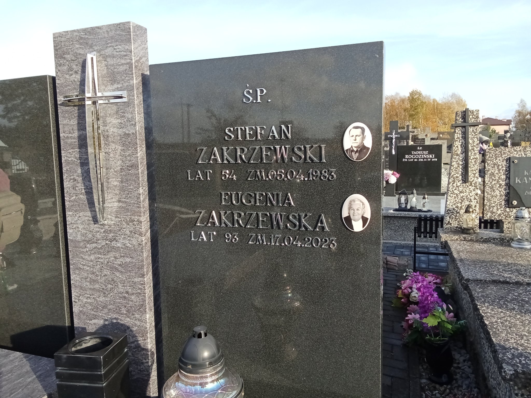 Stefan Zakrzewski 1929 Jasieniec - Grobonet - Wyszukiwarka osób pochowanych