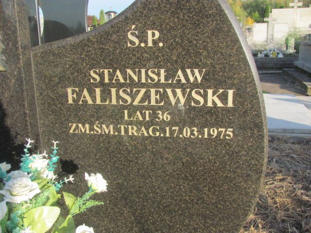 Stanisław Faliszewski Jasieniec - Grobonet - Wyszukiwarka osób pochowanych