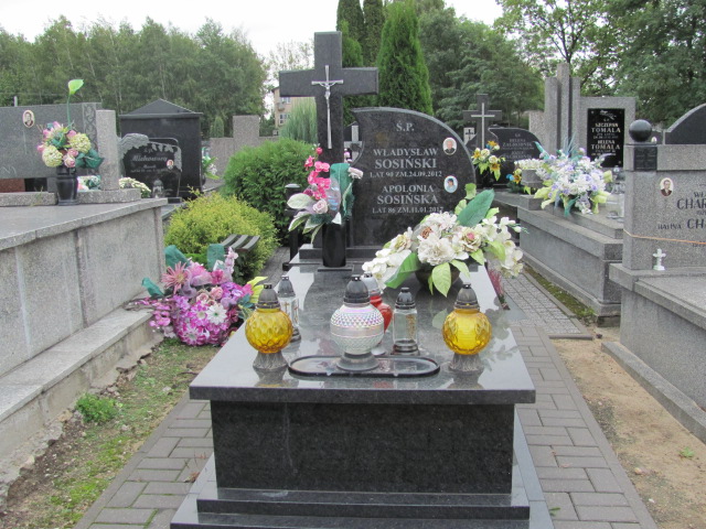 Grób Apolonia Sosińska 