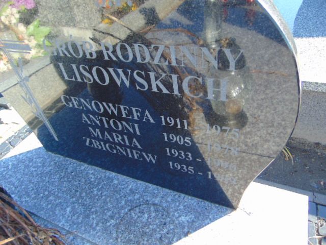 Maria Otylia Lisowska 1996 Jasieniec - Grobonet - Wyszukiwarka osób pochowanych