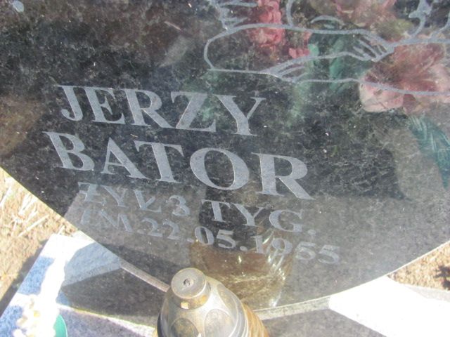 Jerzy Bator 1955 Jasieniec - Grobonet - Wyszukiwarka osób pochowanych