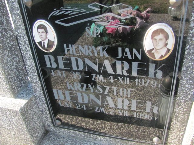 Henryk Jan Badnarek 1945 Jasieniec - Grobonet - Wyszukiwarka osób pochowanych