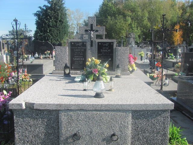 Grób Franciszka Sawicka