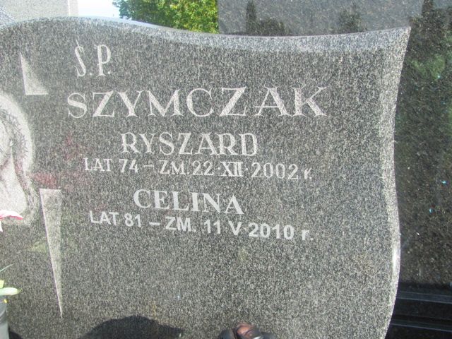 Ryszard Szymczak 1928 Jasieniec - Grobonet - Wyszukiwarka osób pochowanych