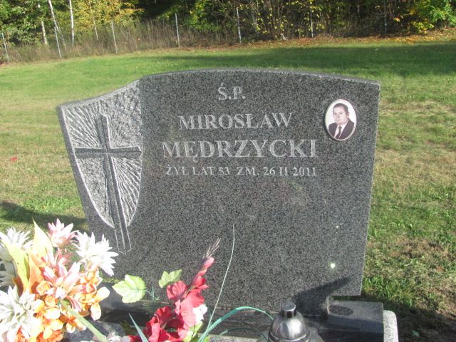 Mirosław Grzegorz Mędrzycki 1957 Jasieniec - Grobonet - Wyszukiwarka osób pochowanych