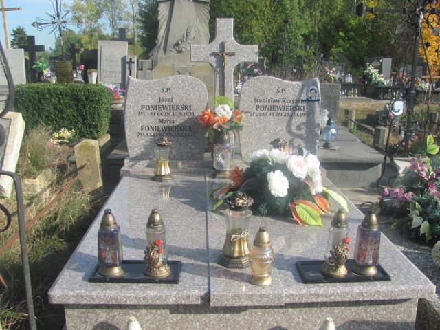 Grób Stanisław Krzysztof Poniewierski